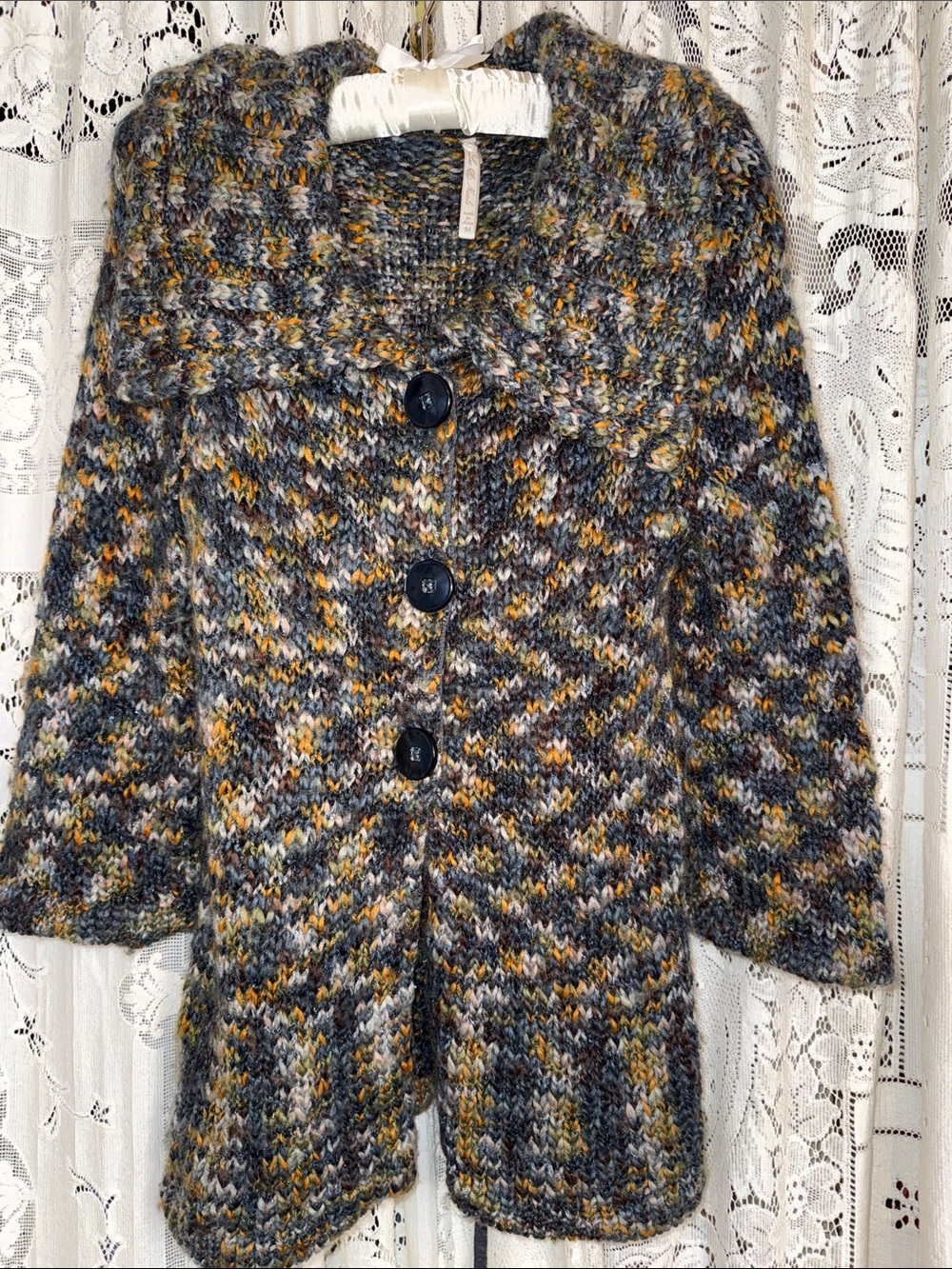Leo & Nicole chunky knit cardigan sweater